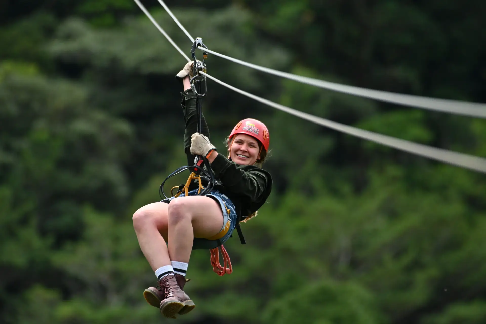 Ziplining in Nicaragua